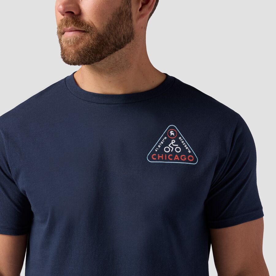 Backcountry Chicago Wind T-Shirt Navy