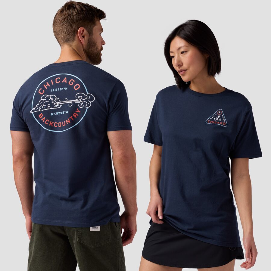 Backcountry Chicago Wind T-Shirt Navy