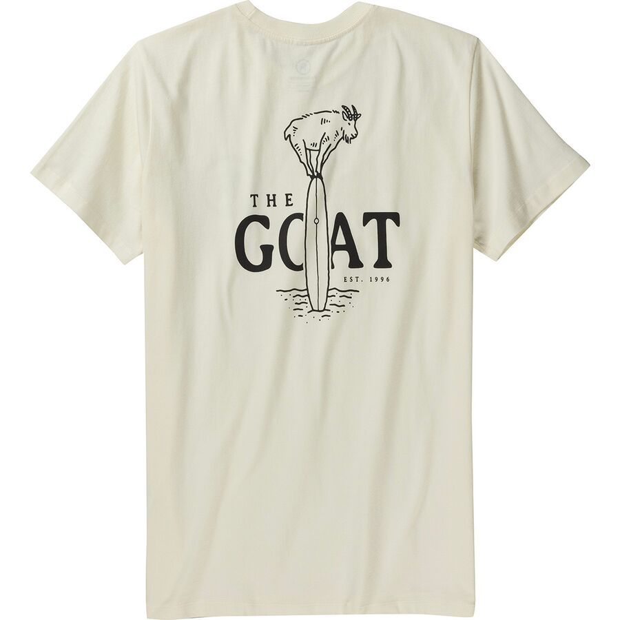 Backcountry Surfing Goat T-Shirt Egret