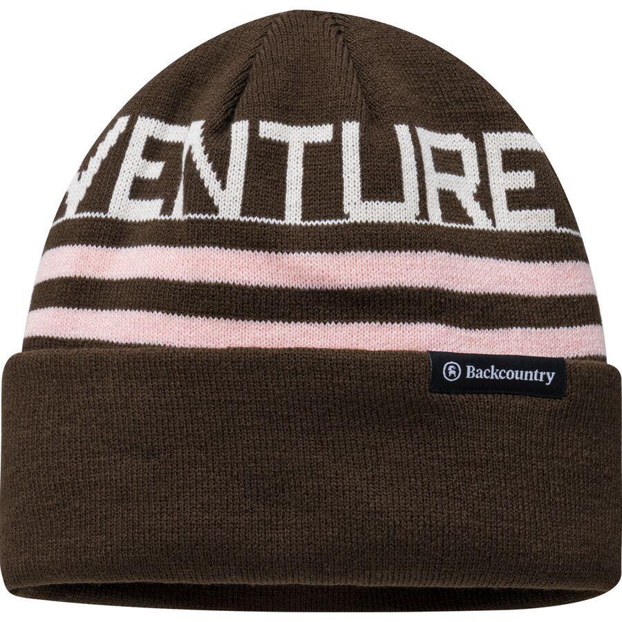 Backcountry VB Knit Beanie Dark Brown