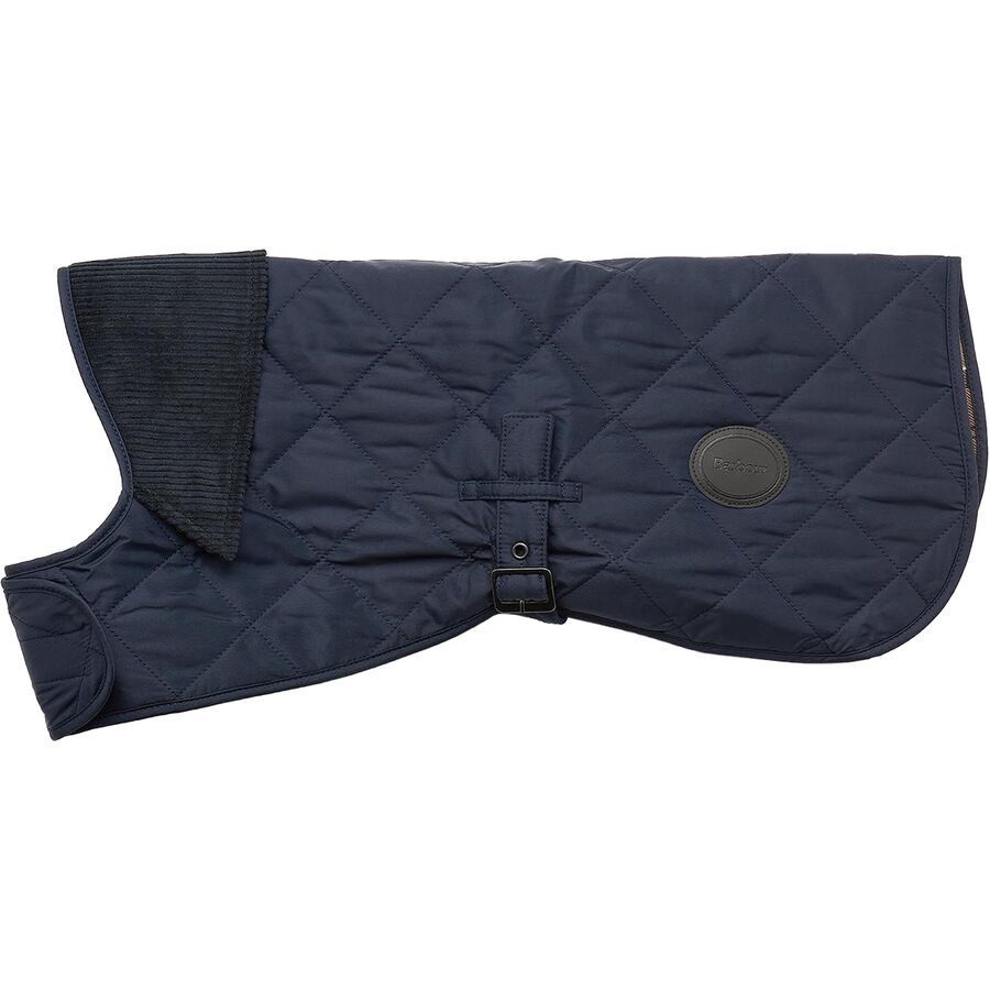 Barbour Quilted Dog Coat Navy