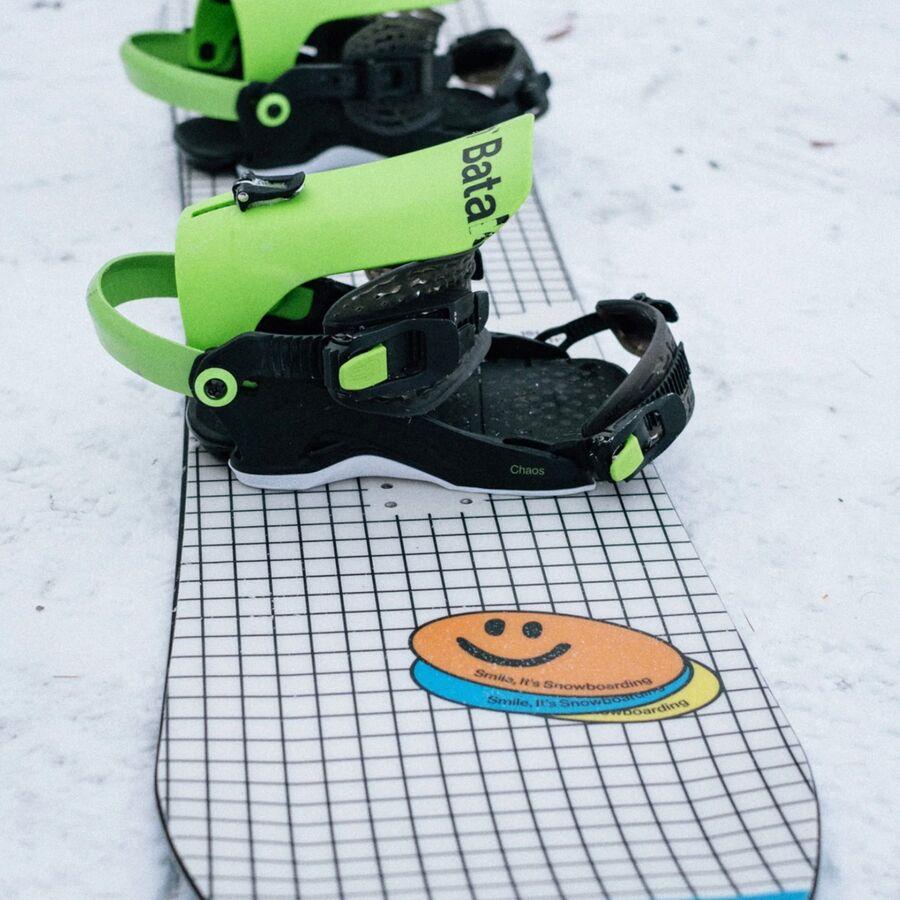 Bataleon Wallie Snowboard - 2025 White