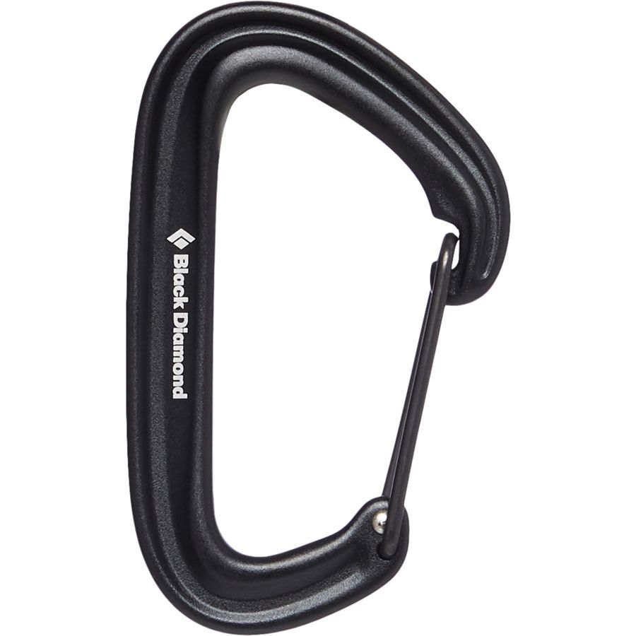 Black Diamond LiteWire Carabiner Black