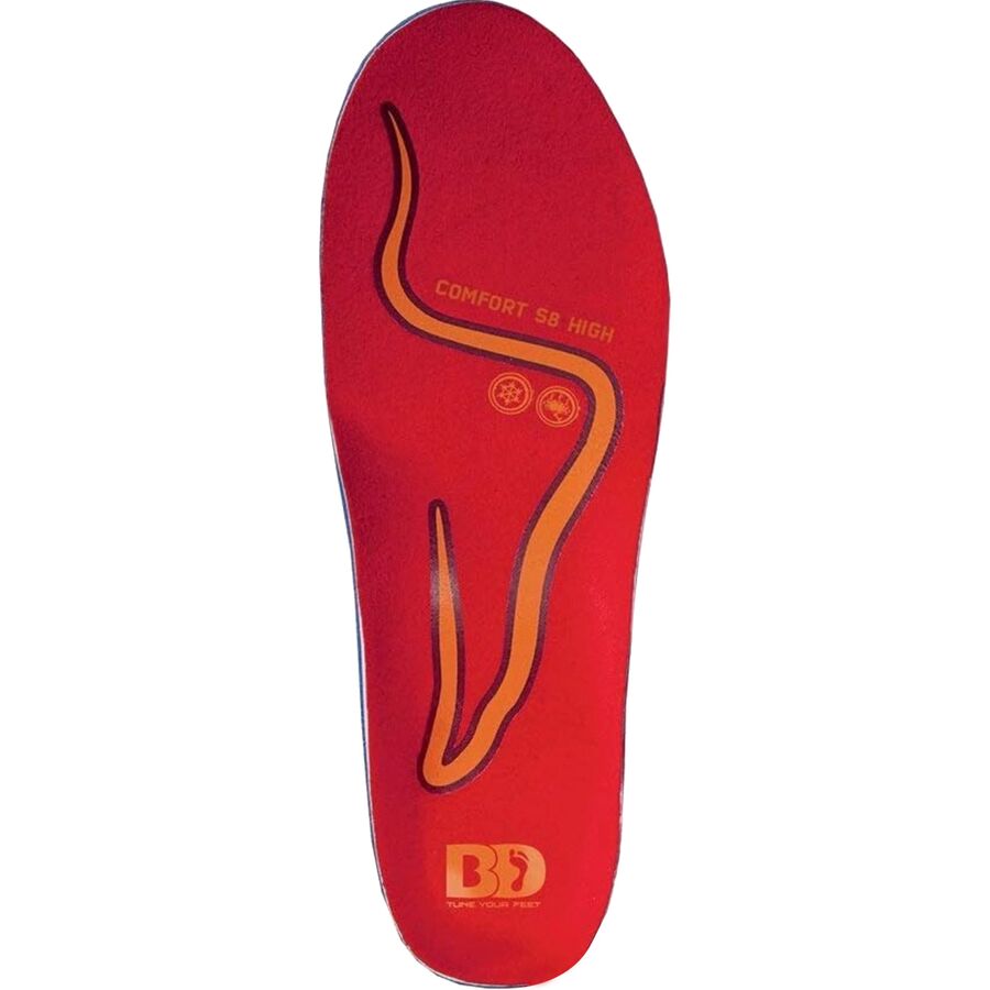 BootDoc Comfort S8 Insoles - High Arch