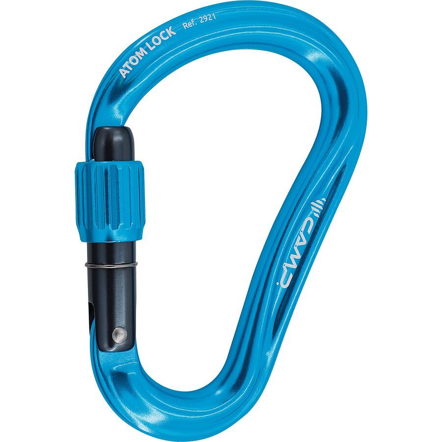 CAMP USA Atom Locking Carabiner Blue