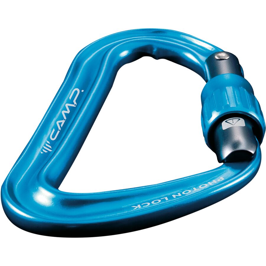 CAMP USA Photon Locking Carabiner Blue