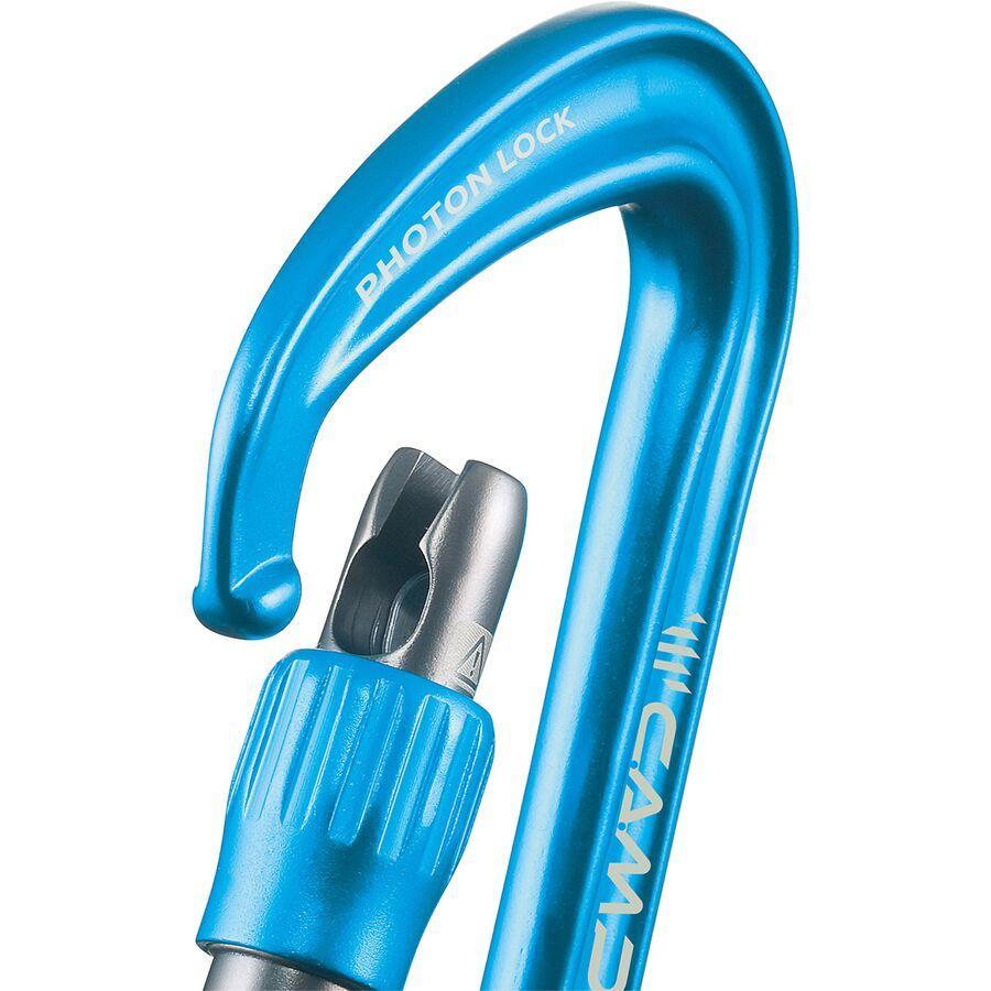CAMP USA Photon Locking Carabiner Blue