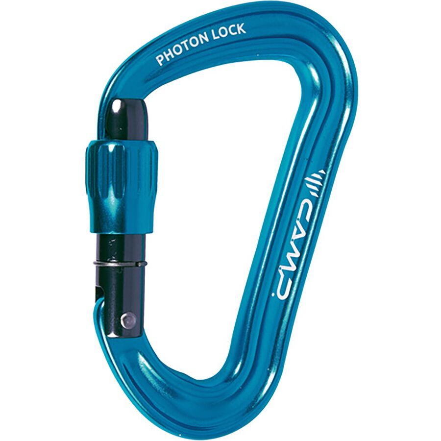 CAMP USA Photon Locking Carabiner Blue