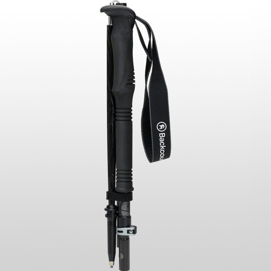 Backcountry Carbon Splitboarding Poles Black