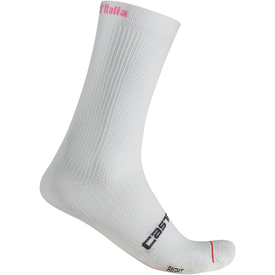 Castelli GIRO D'Italia Sock 18 Bianco