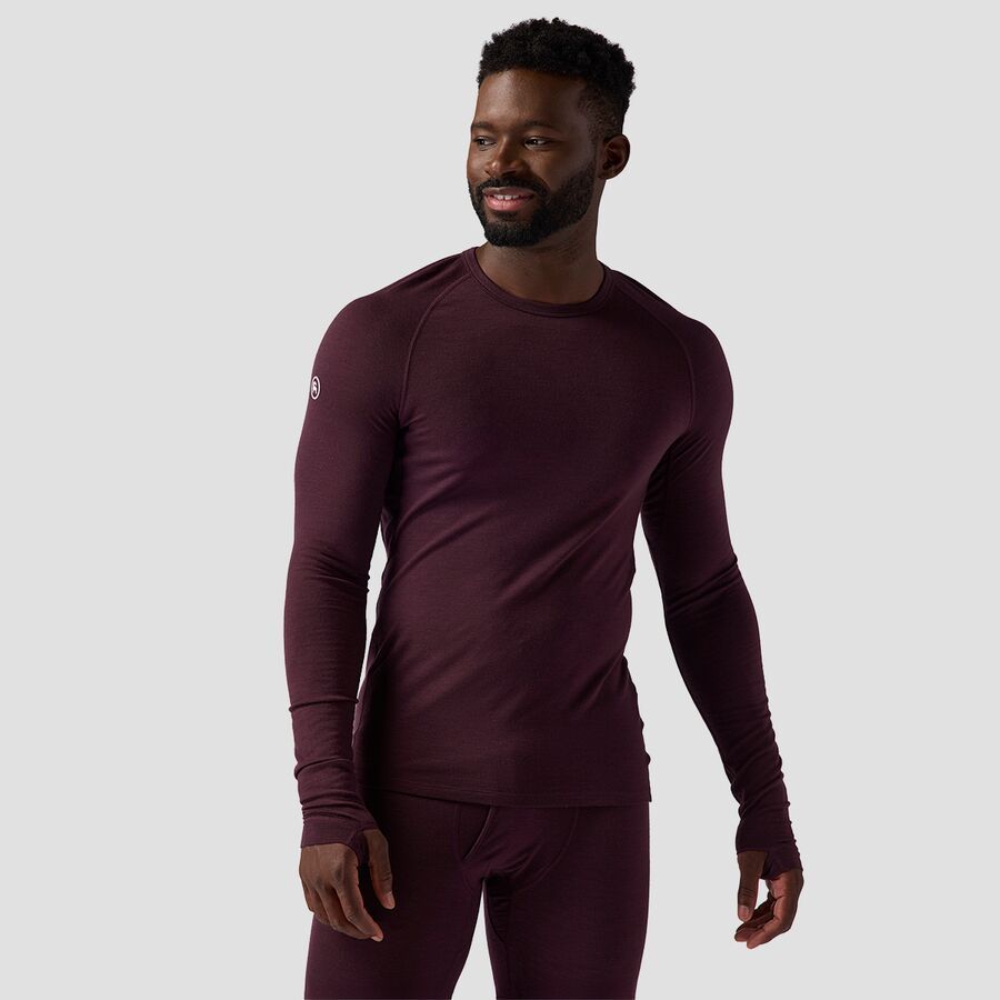 Backcountry Cedars RWS Merino Lt-Wt Baselayer Crew Top - Men's Jupiter
