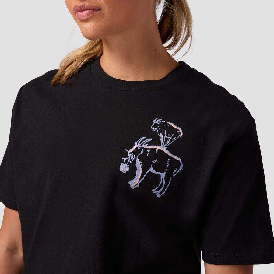Backcountry Climbing Goats T-Shirt Black