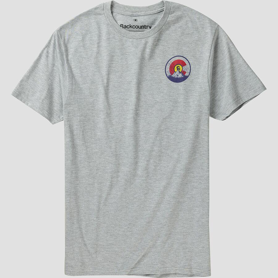 Backcountry Colorado Flag T-Shirt - Men's Silver