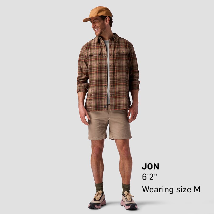 Backcountry Cotton Flannel Button-up - Men's Fallen Rock Bonanza Plaid