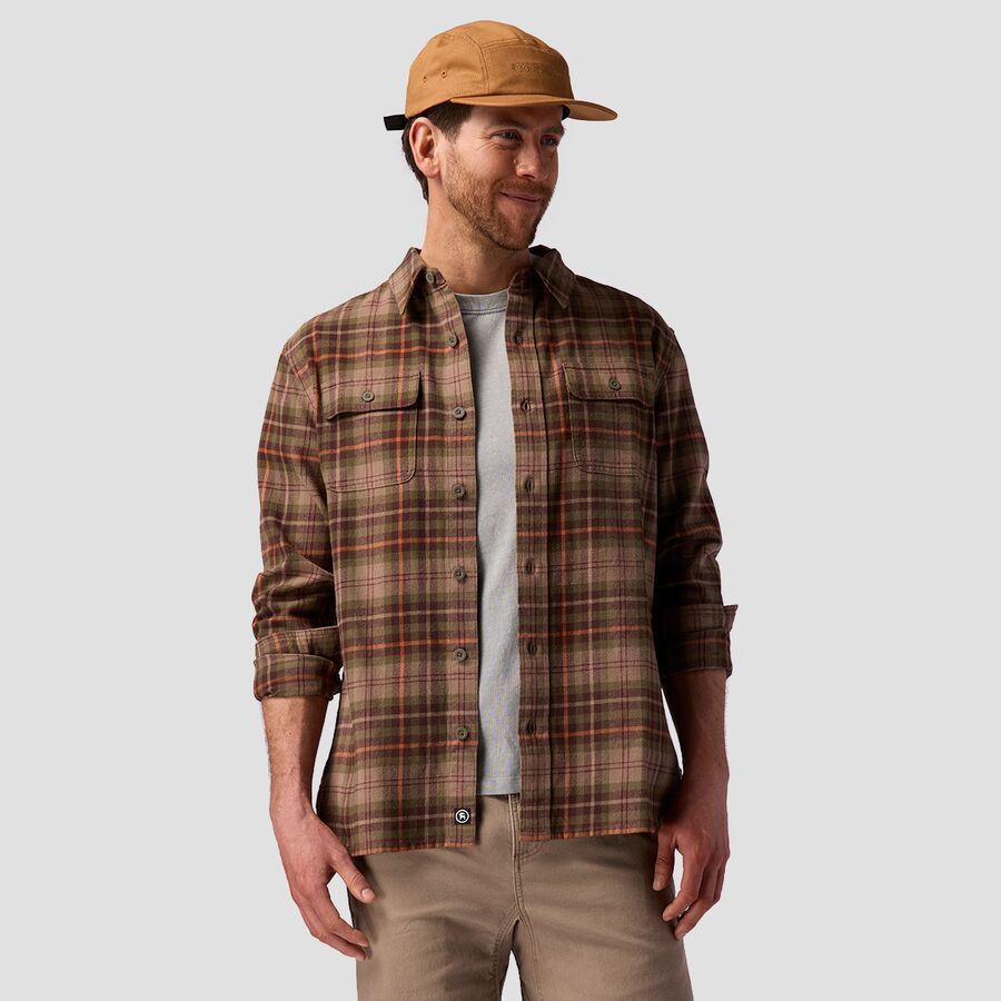 Backcountry Cotton Flannel Button-up - Men's Fallen Rock Bonanza Plaid