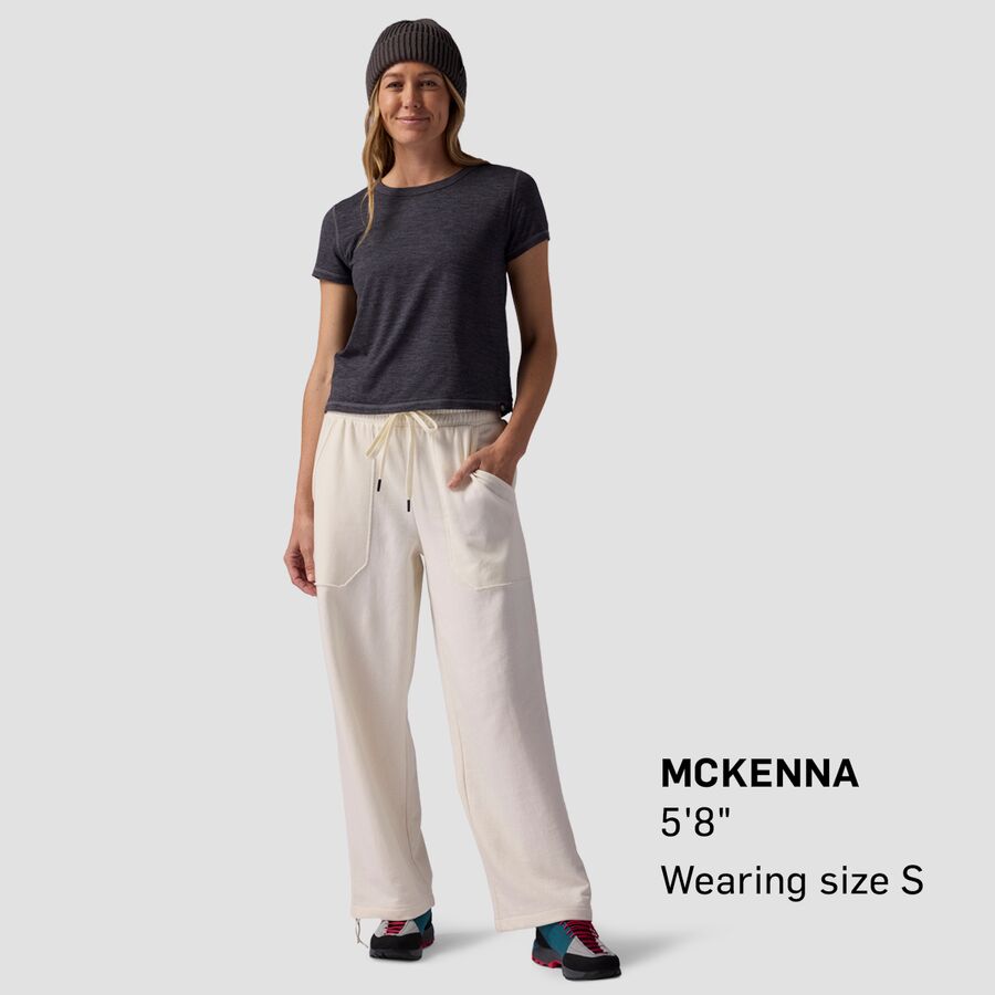 Backcountry Coyote Hollow French Terry Sweatpant - Women's Egret