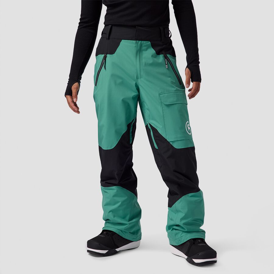 Backcountry CrestCruiser Insulated Pant - Men's Gearhead Green/Black