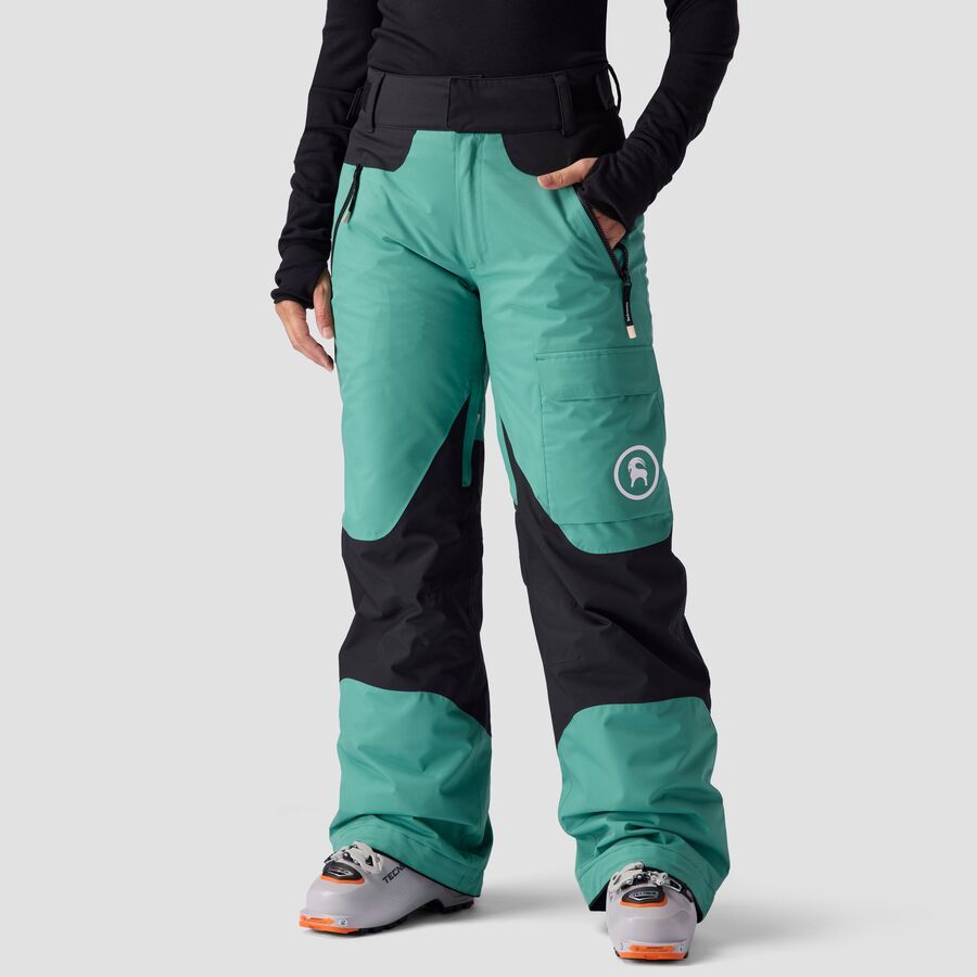 Backcountry CrestCruiser Insulated Pant - Women's Gearhead Green