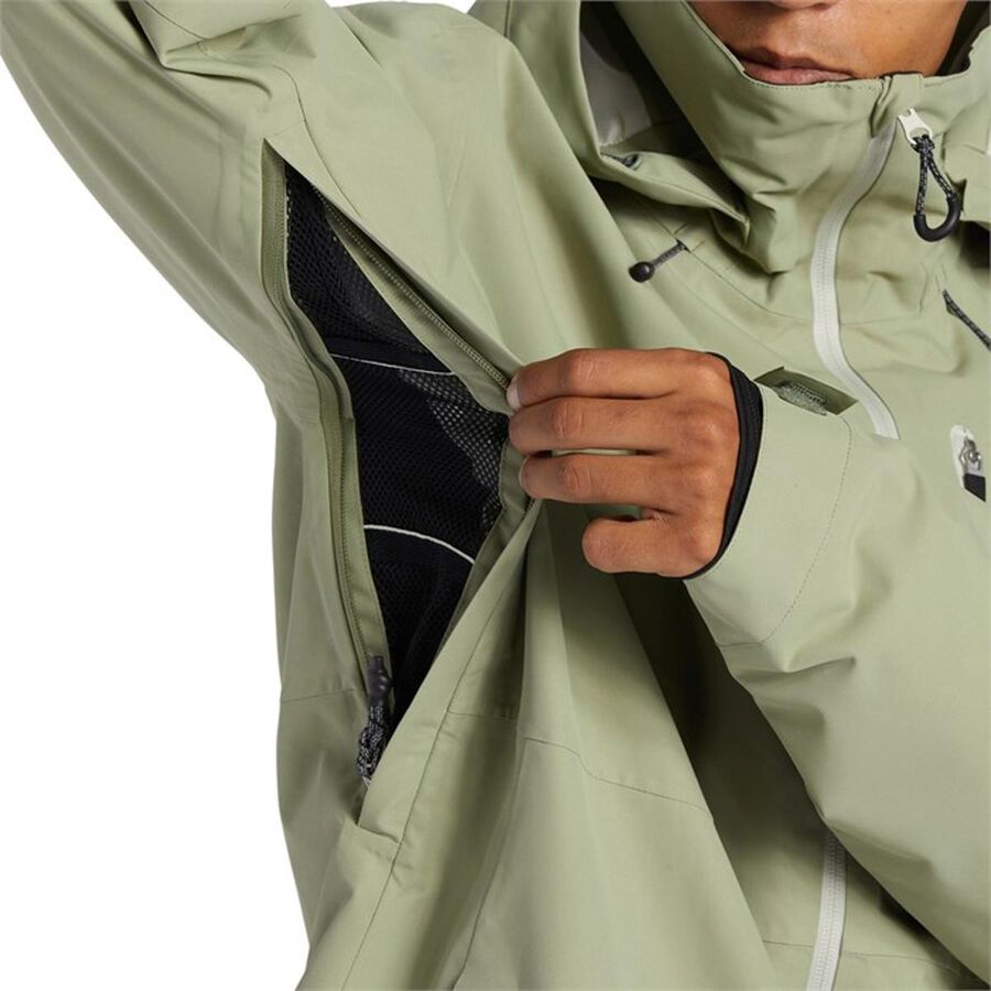 DC Basis 30K Jacket 2024 Oil Green