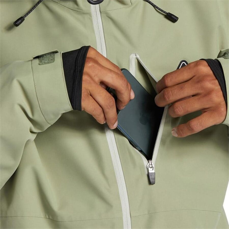 DC Basis 30K Jacket 2024 Oil Green