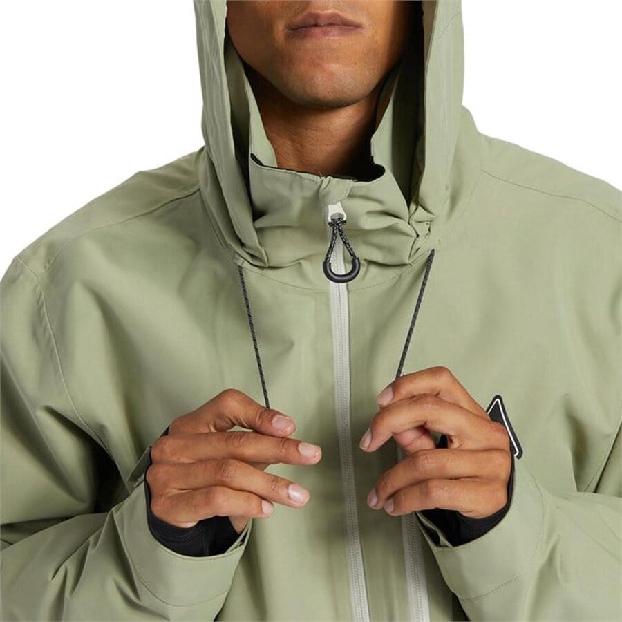DC Basis 30K Jacket 2024 Oil Green