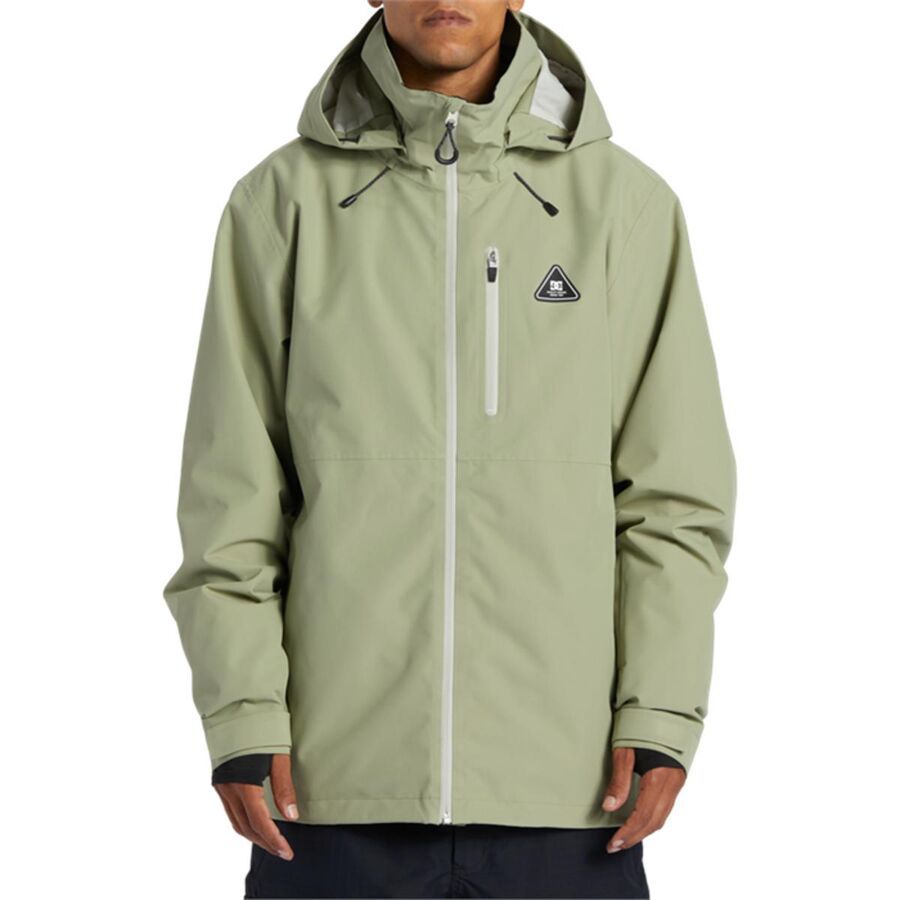 DC Basis 30K Jacket 2024 Oil Green