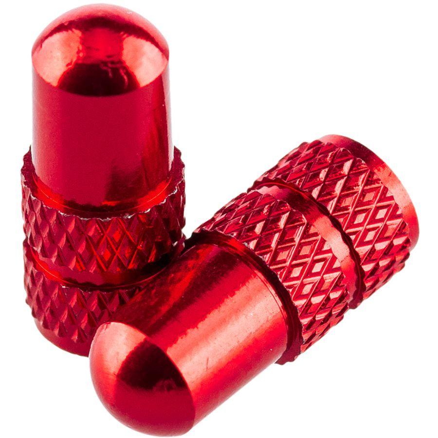 Deity Components Presta Valve Caps Red