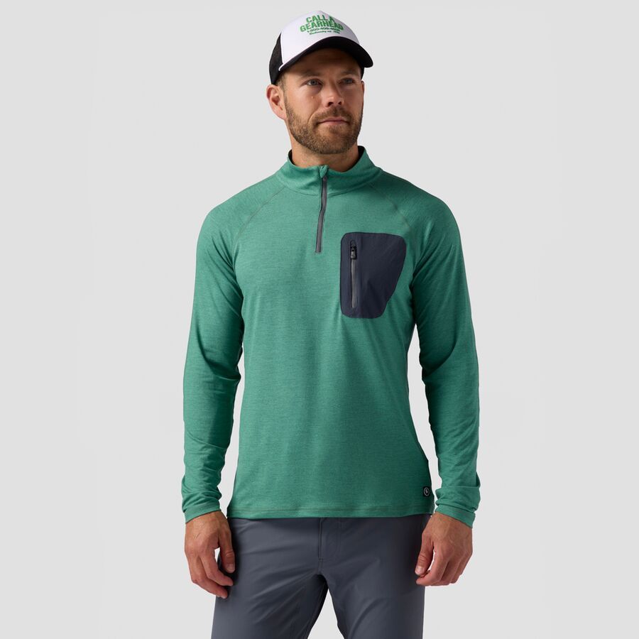 Backcountry Destination 1/4-Zip Top - Men's Gearhead Green