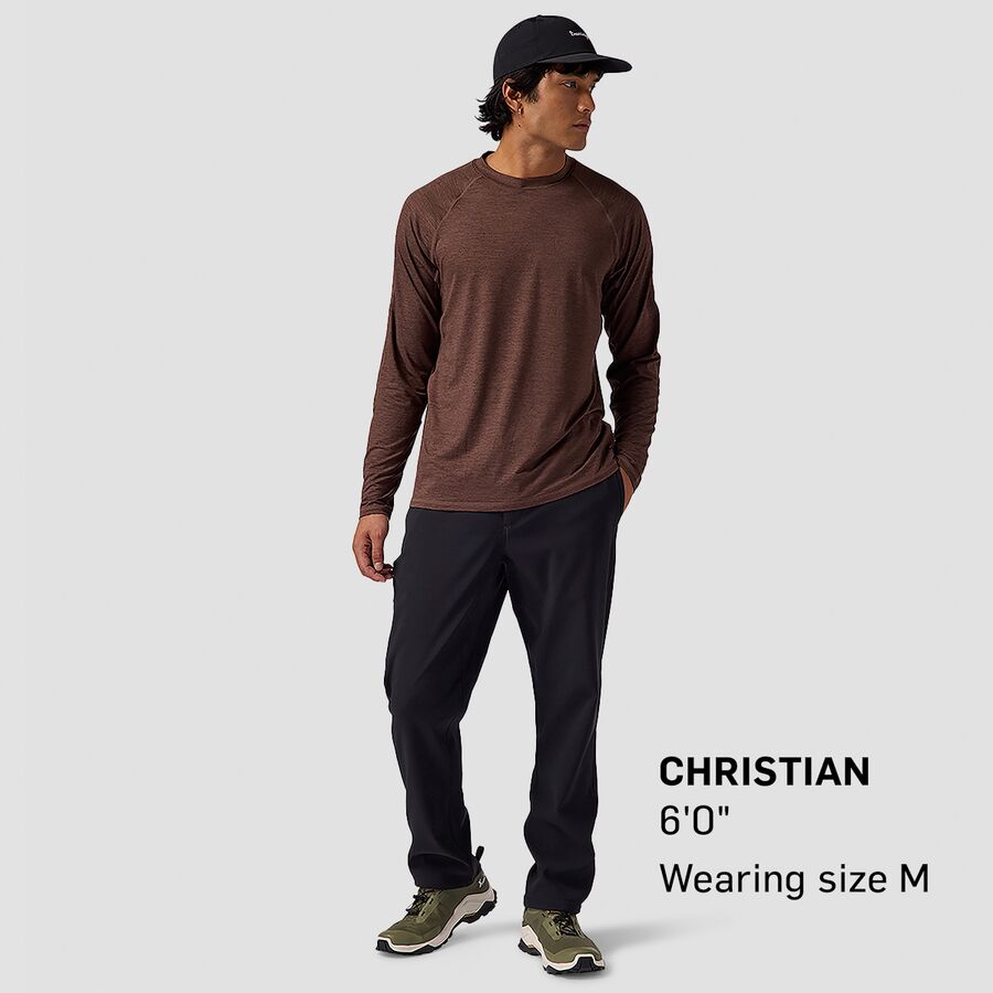 Backcountry Destination Long-Sleeve Crew Top - Men's Bracken