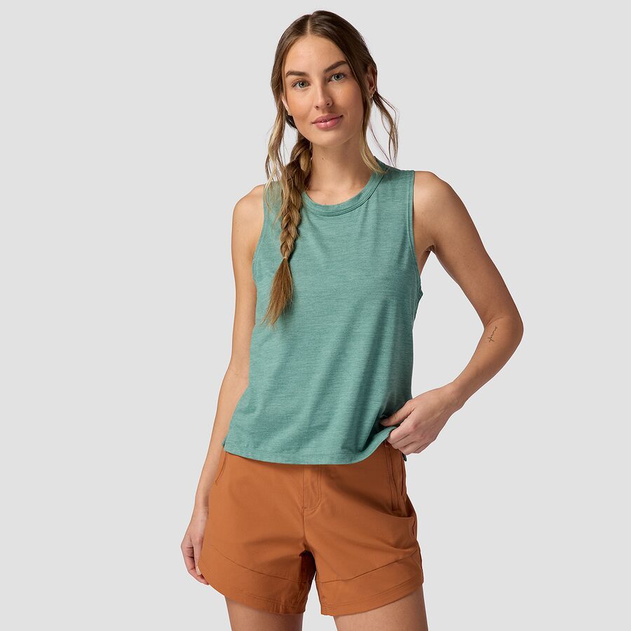 Backcountry Destination Tank Top - Women's Oil Blue