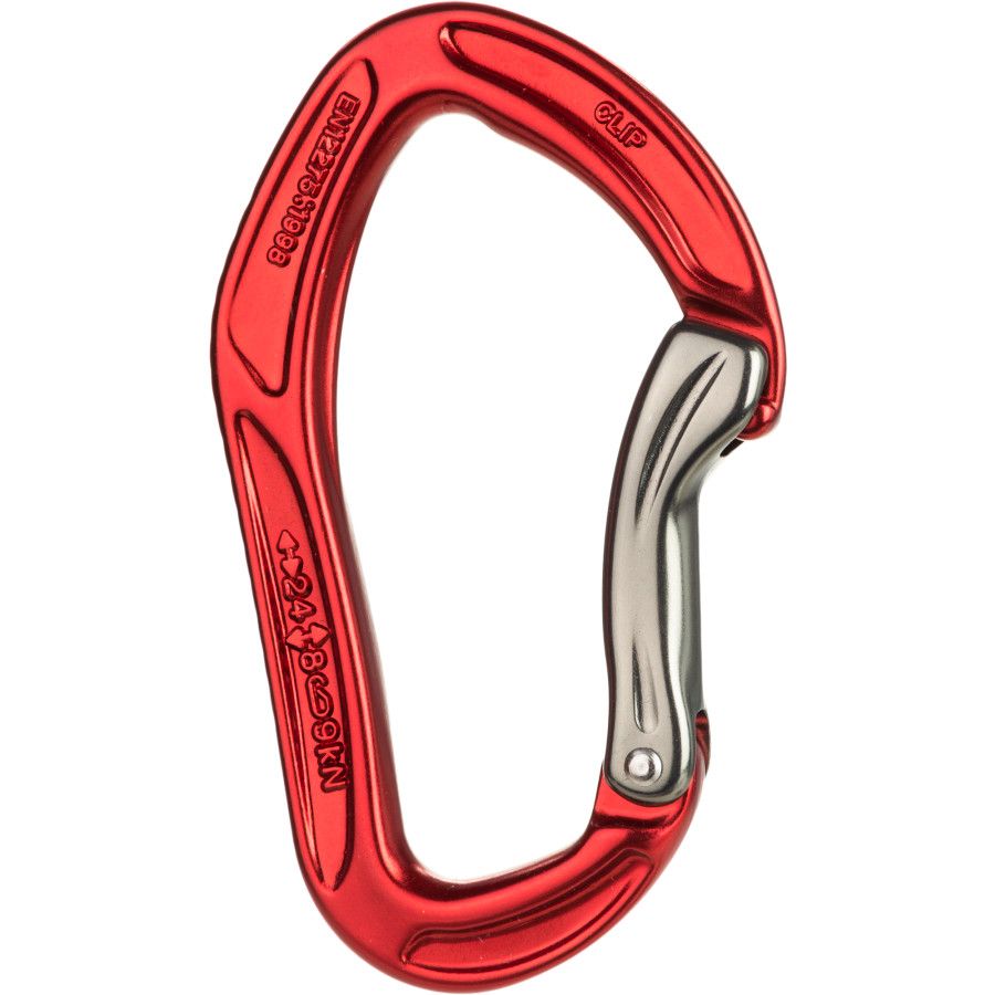 DMM Alpha Carabiner - Bent Gate Red