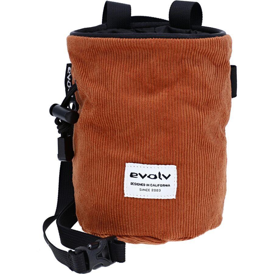 Evolv Corduroy Chalk Bag Brown