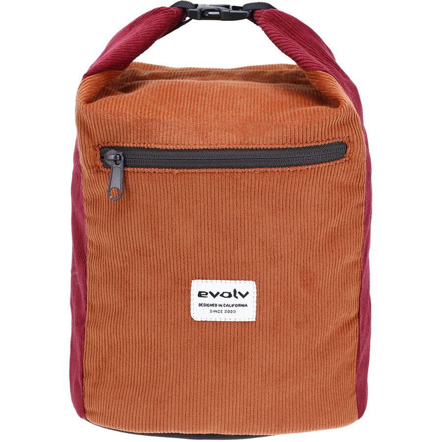 Evolv Corduroy Chalk Bucket Brown / Ruby