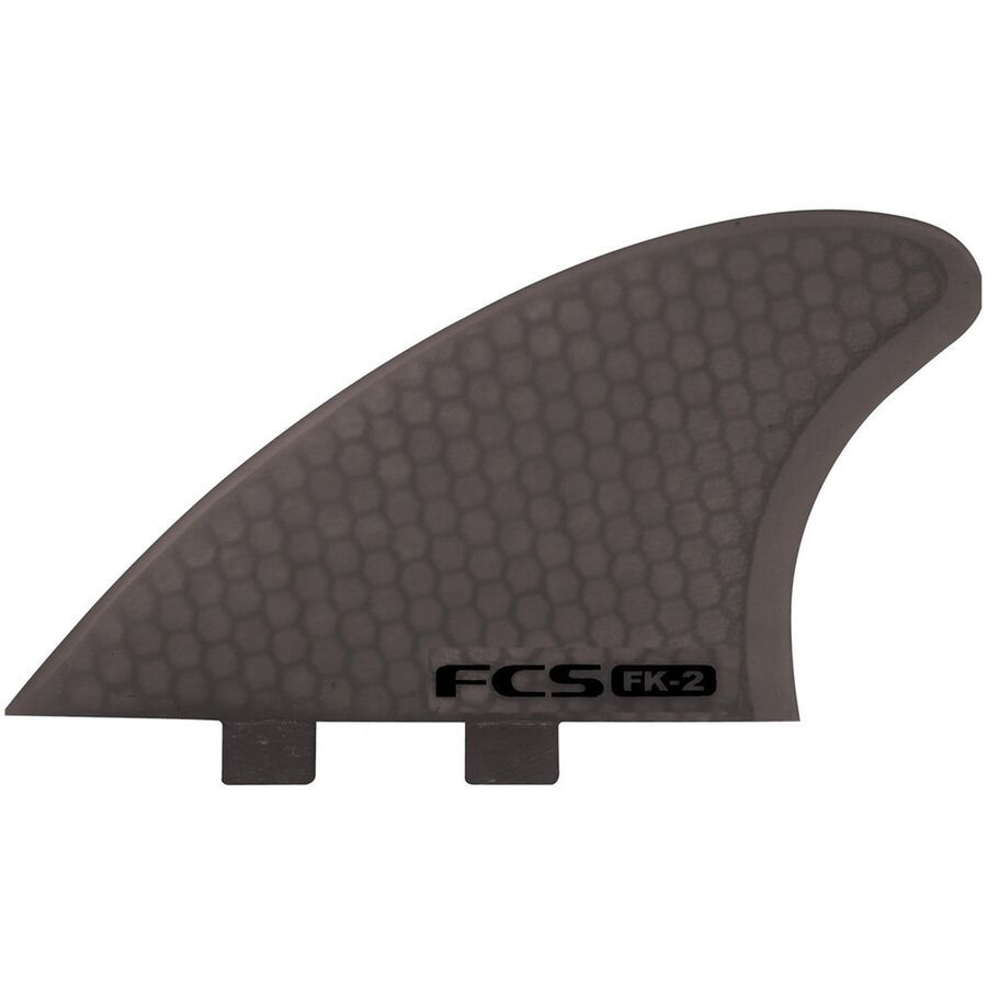 FCS FK-2 PC Fish Keel Twin Fins Smoke