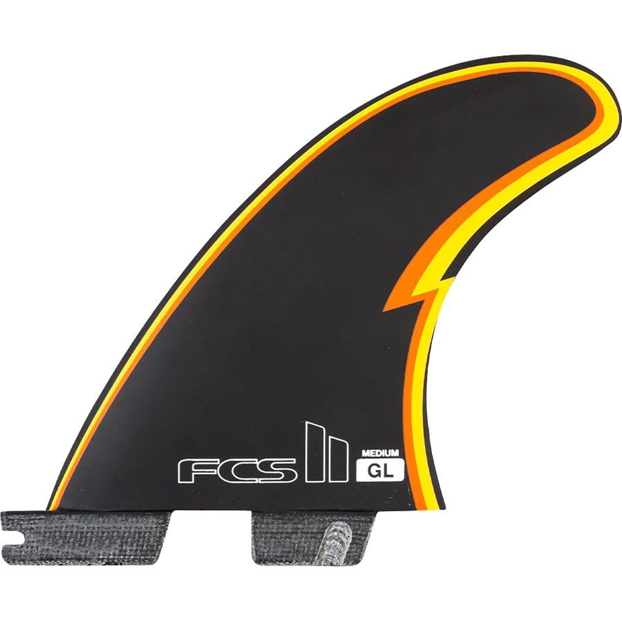 FCS II GL PC Tri Fin Black FCS II GL PC Tri Fin Black