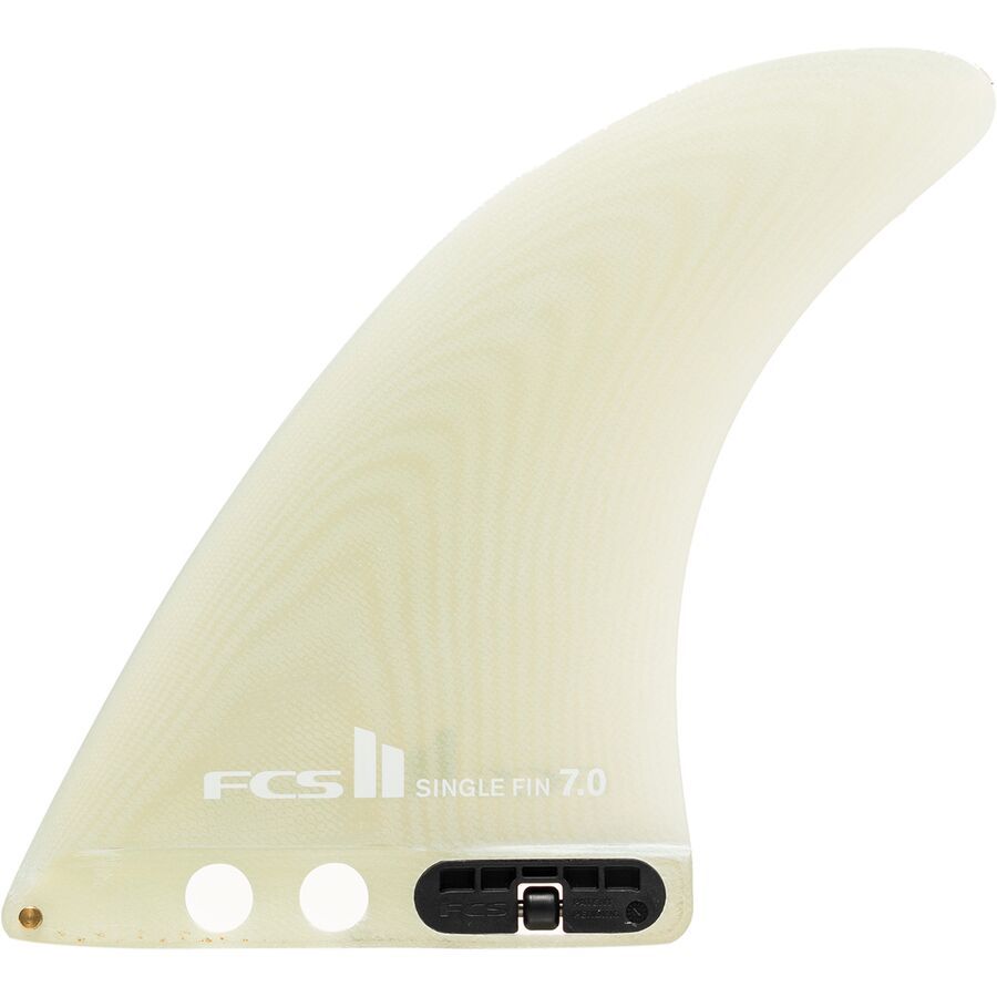 FCS Single PG Surfboard Fins Clear