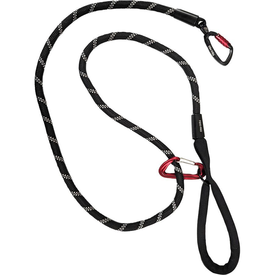 Fido Pro Tag Leash Black Fido Pro Tag Leash Black