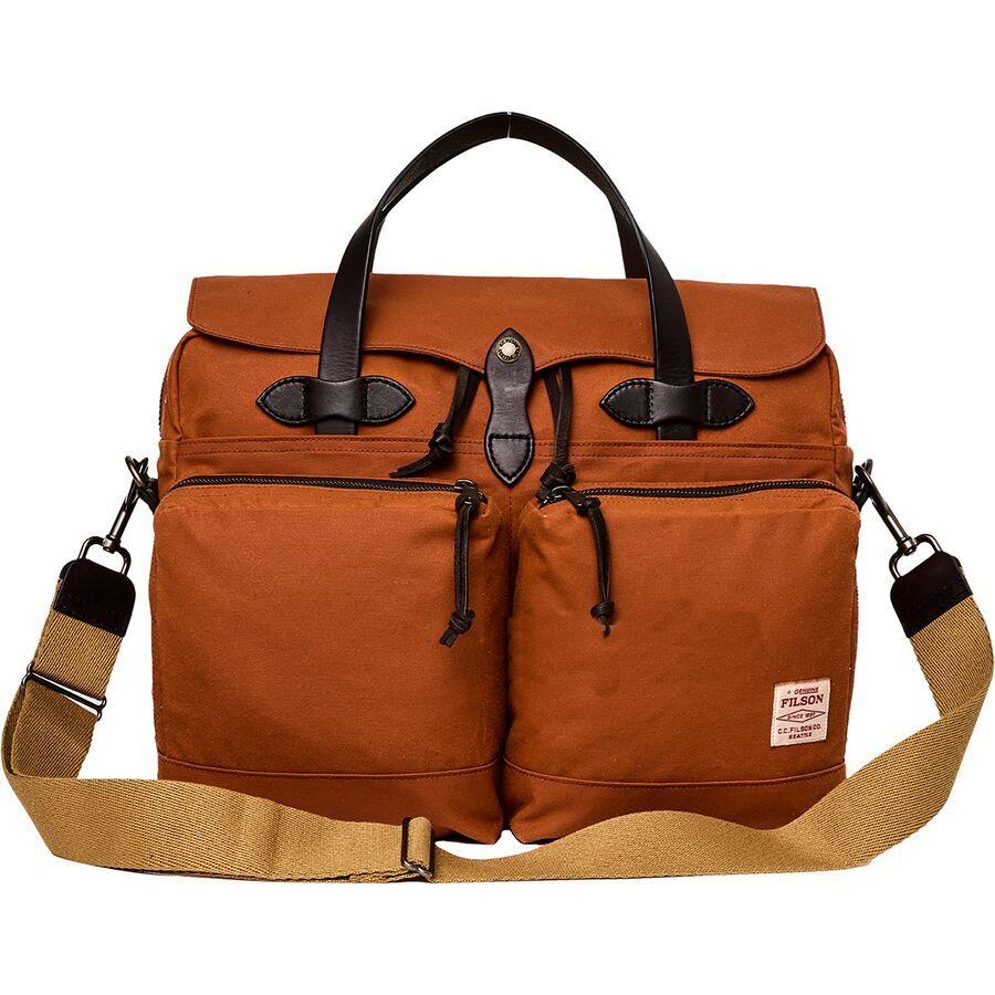 Filson 24-Hour Tin Briefcase Rust