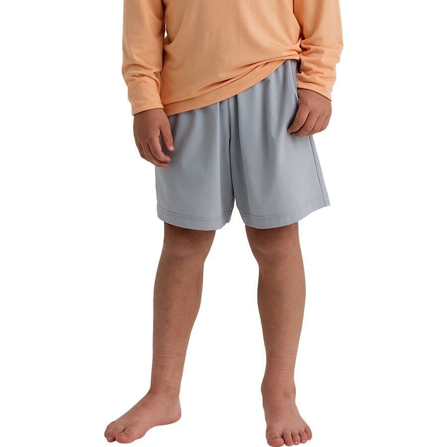 Free Fly Breeze Short - Boys' Cement