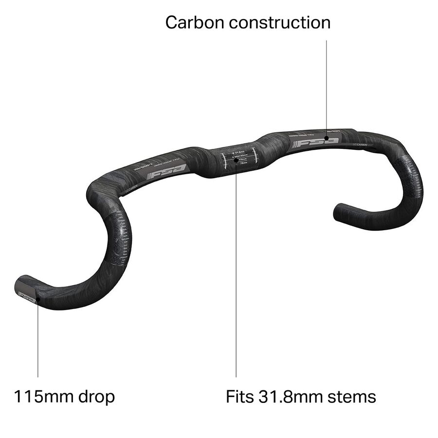 FSA K-Wing AGX Handlebar Carbon