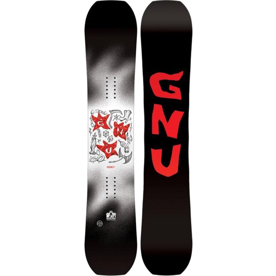 Gnu Money Snowboard - 2025 One Color