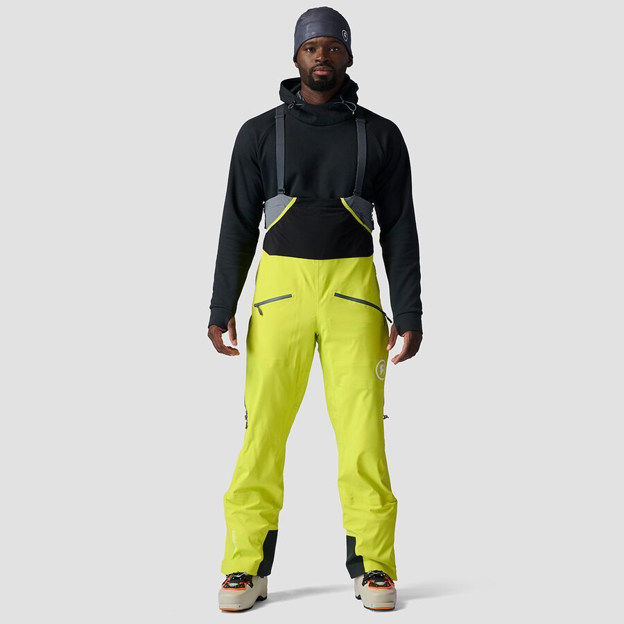 Backcountry GORE-TEX WINDSTOPPER Hybrid Touring Bib Pant - Men's Lime Punch