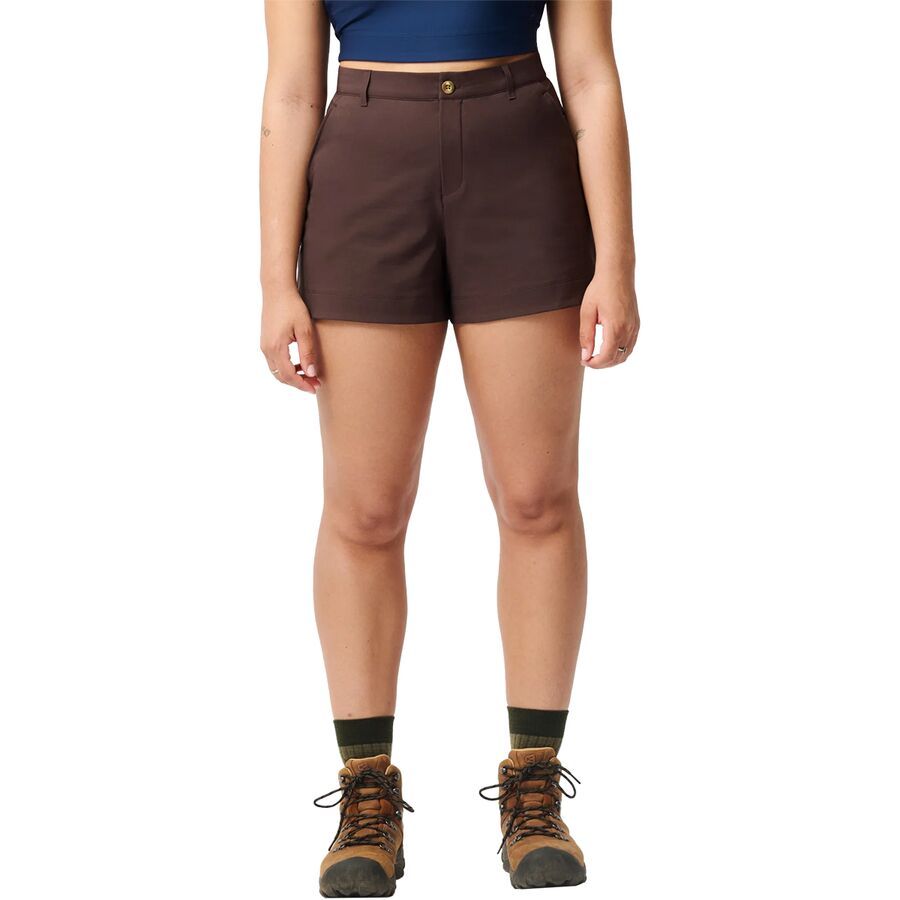 Hikerkind Trail Short - Women's Garnet