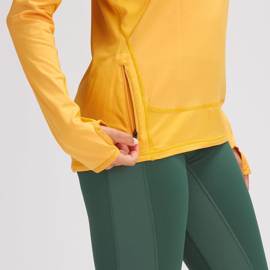 Backcountry Hybrid Grid Fleece Pullover - Women's Ermine