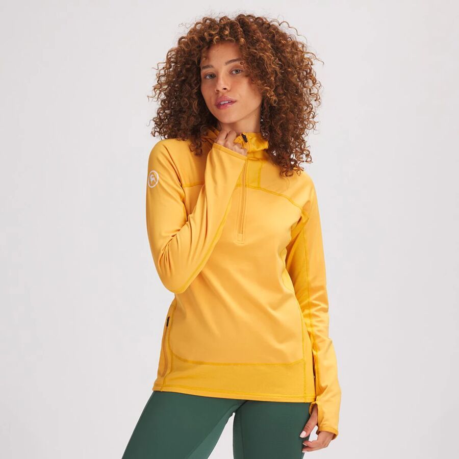 Backcountry Hybrid Grid Fleece Pullover - Women's Ermine