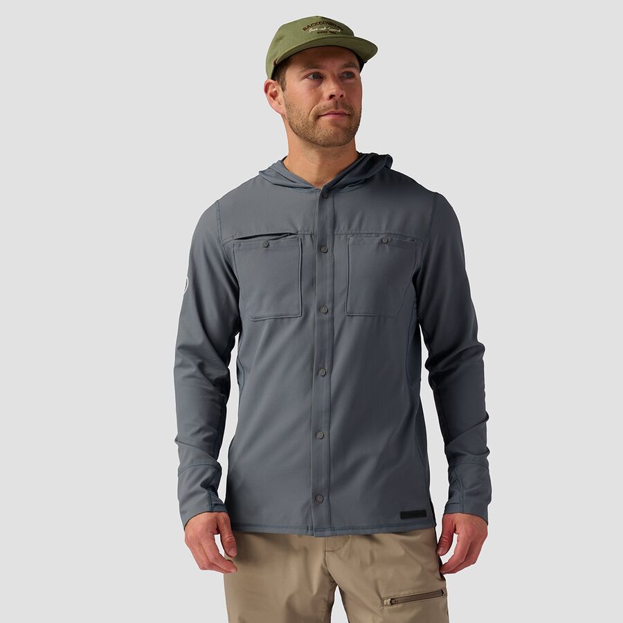 Backcountry Hybrid Tahoe Sun Hoodie - Men's Turbulence