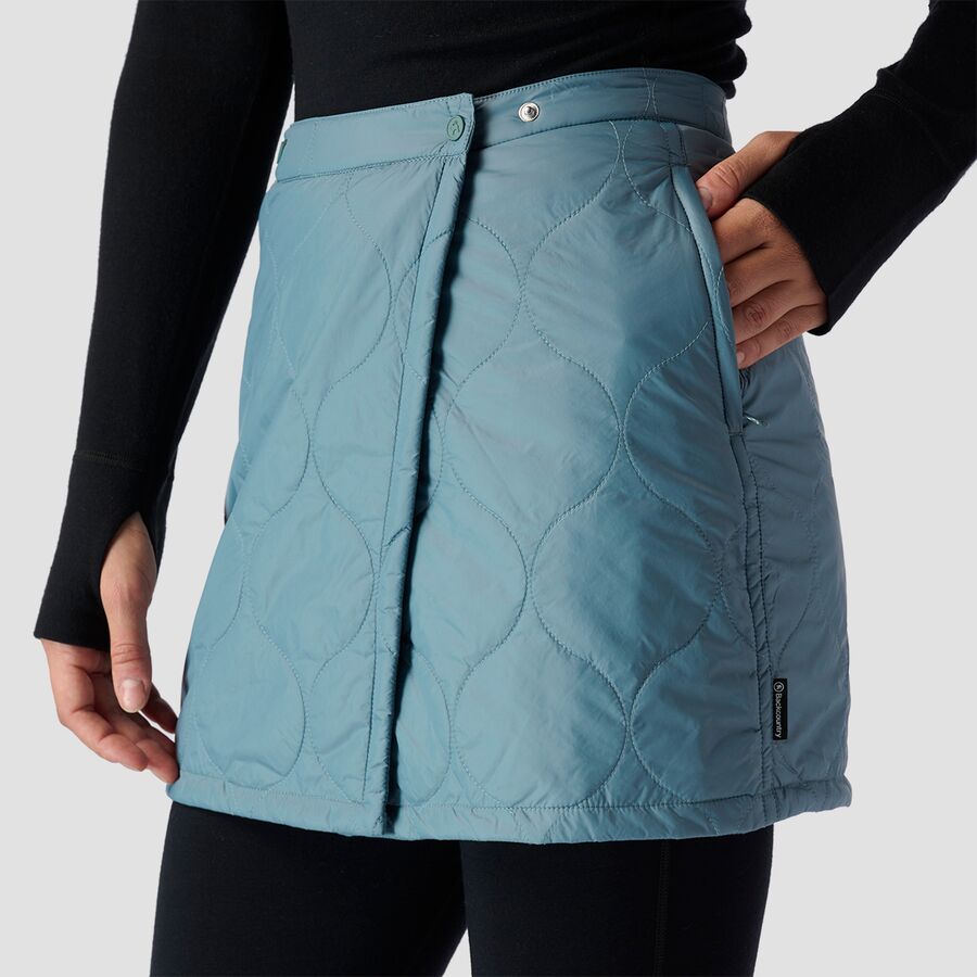 Backcountry Insulated Wrap Skirt - Women's Goblin Blue