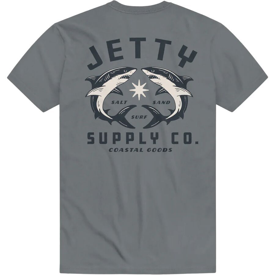 Jetty Bullshark T-Shirt - Men's Storm