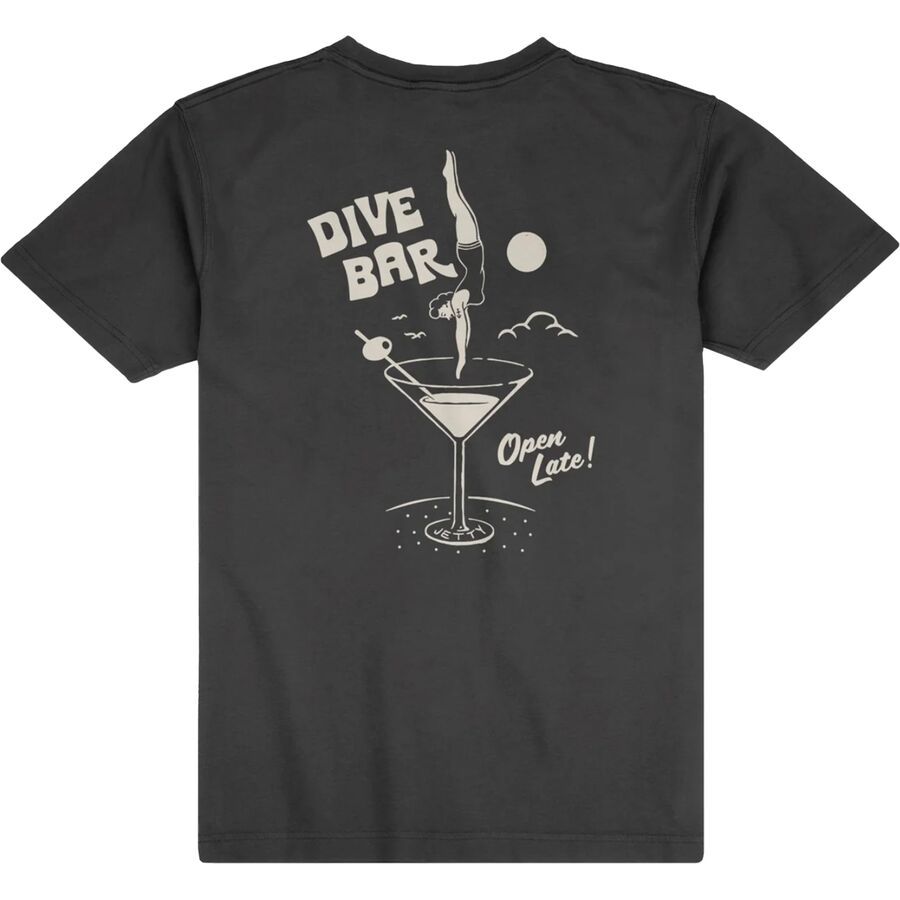 Jetty Dive Bar T-Shirt - Men's Black