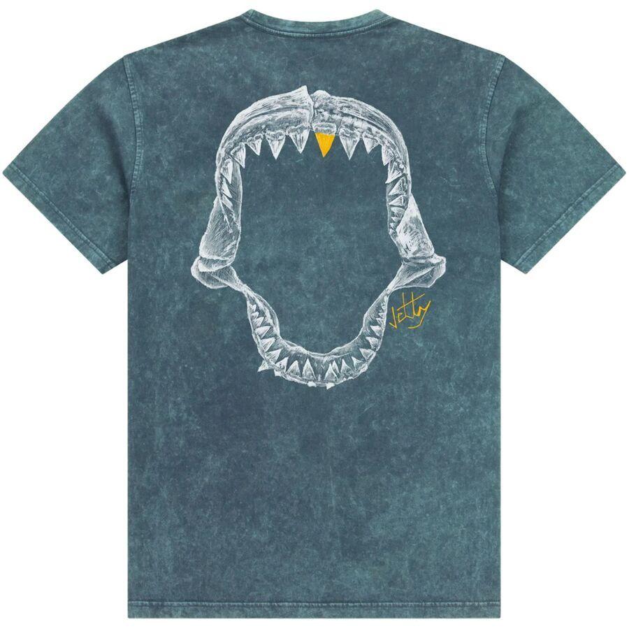 Jetty Jaws Tanker T-Shirt - Men's Indigo